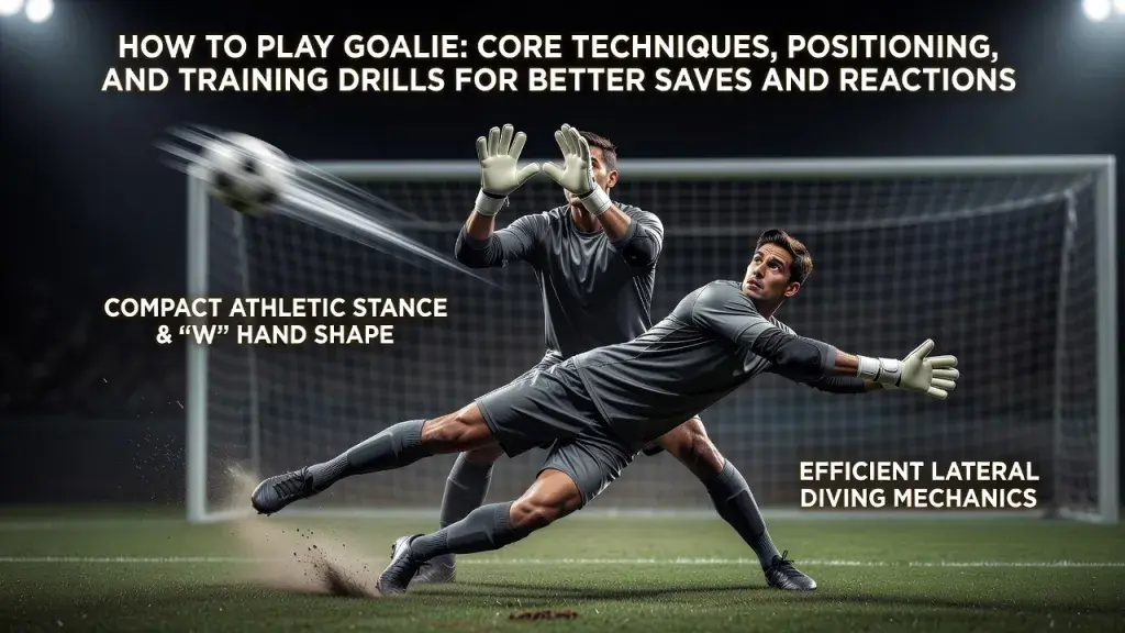 How to Play Goalie: Core Techniques, Positioning, and Training Drills for Better Saves and Reactions