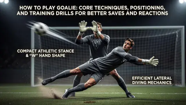 How to Play Goalie: Core Techniques, Positioning, and Training Drills for Better Saves and Reactions