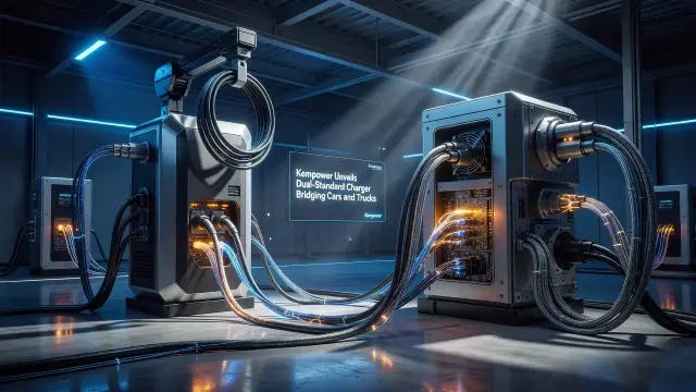 Kempower Unveils Dual-Standard Charger Bridging Cars and Trucks